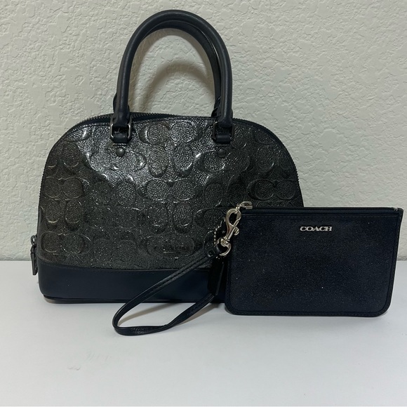 Coach Handbags - Coach mini sierra satchel and Coach wristlet